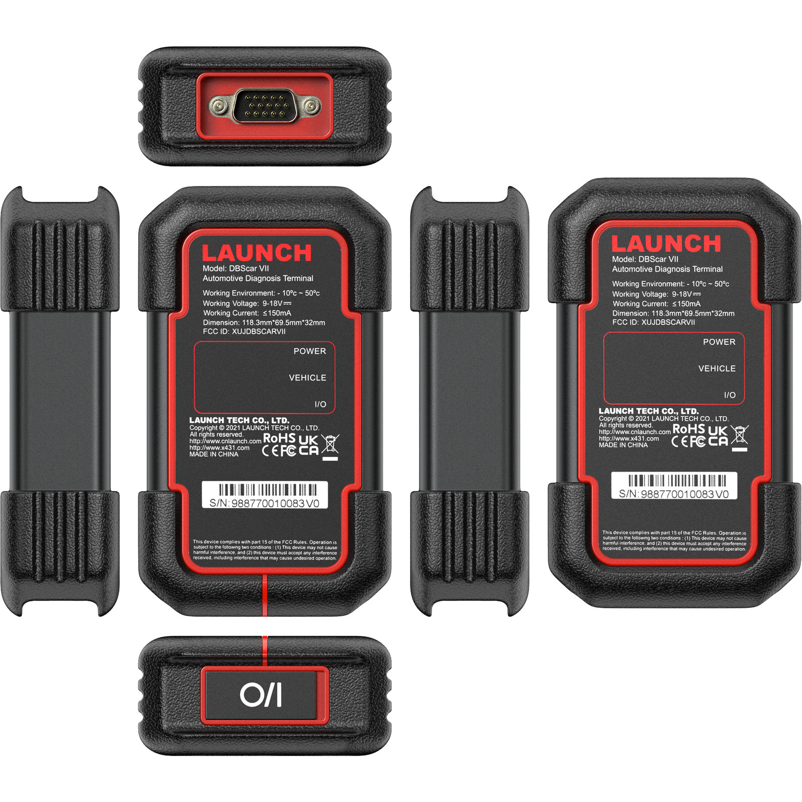 LAUNCH X431 PRO3S V+ 5.0 ELITE PRO5 Car Diagnostic Tool J2534 Programming Coding