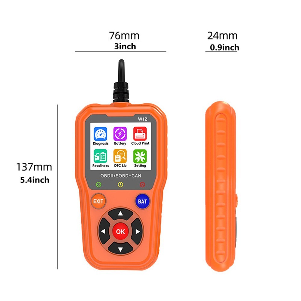 OBD Car Scanner Diagnostic Tool Professional Code Reader with Live Data Stream