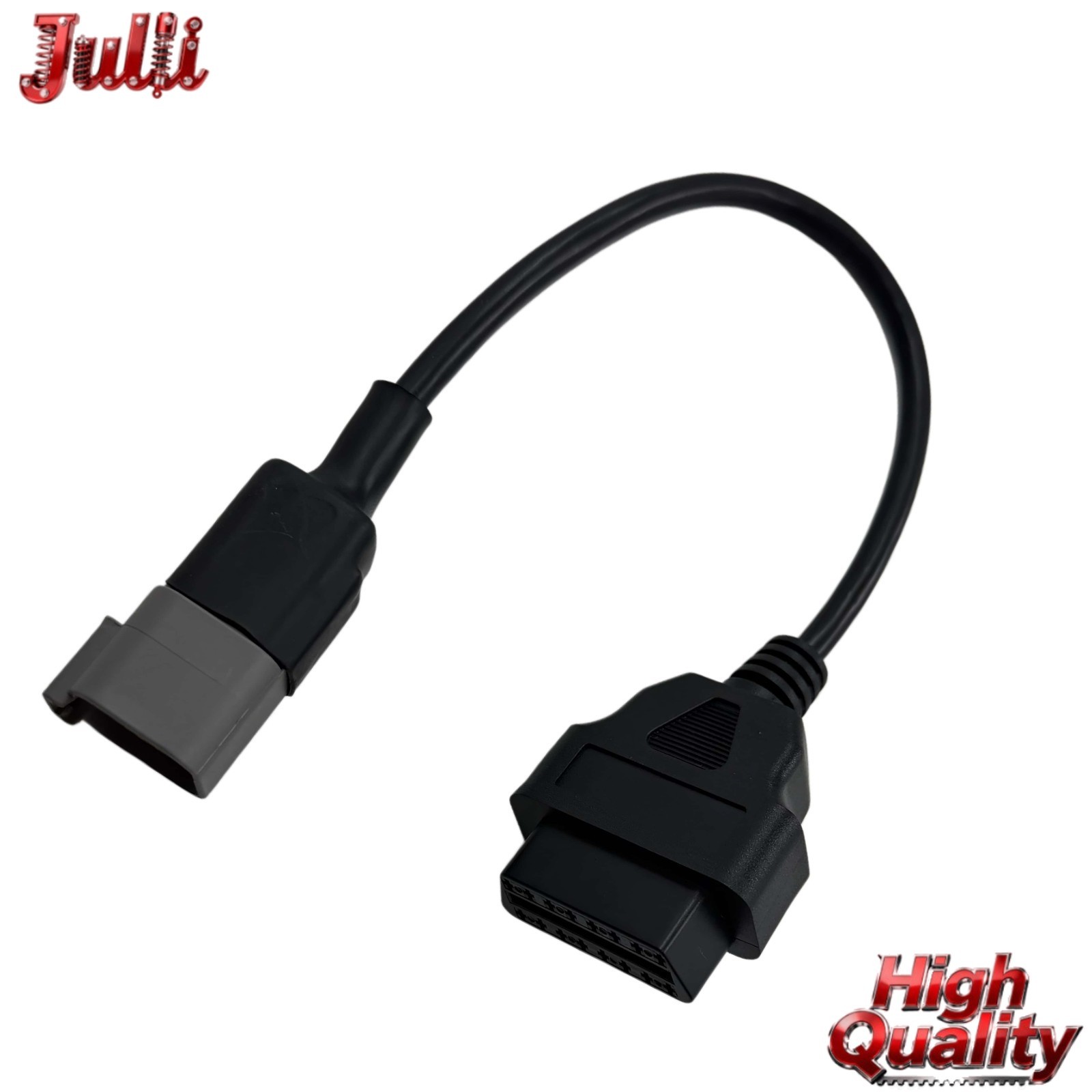 6 pin to OBD2 Diagnostic Cable Adapter For BRP MOTO ATV UTV Motorcycle Bike