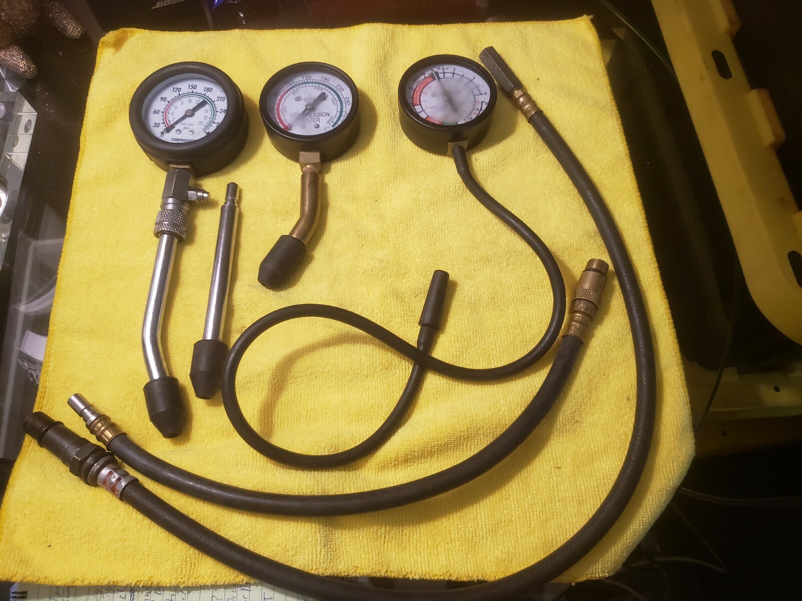 Equus Compression Fuel Gauge With Hoses