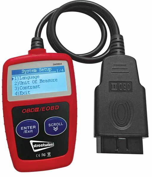 Streetwize SWOBD4 Car Engine Fault Code Reader Diagnostic OBDII ERROR