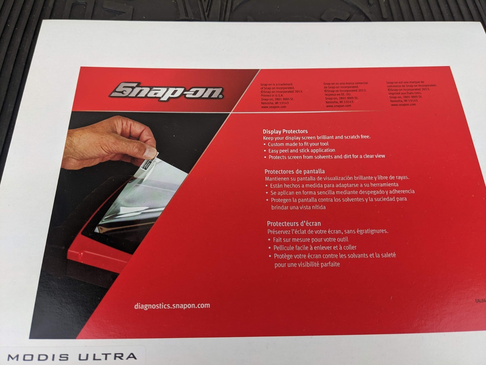 #bb098 NEW Snap On Screen Protector for Modis Ultra