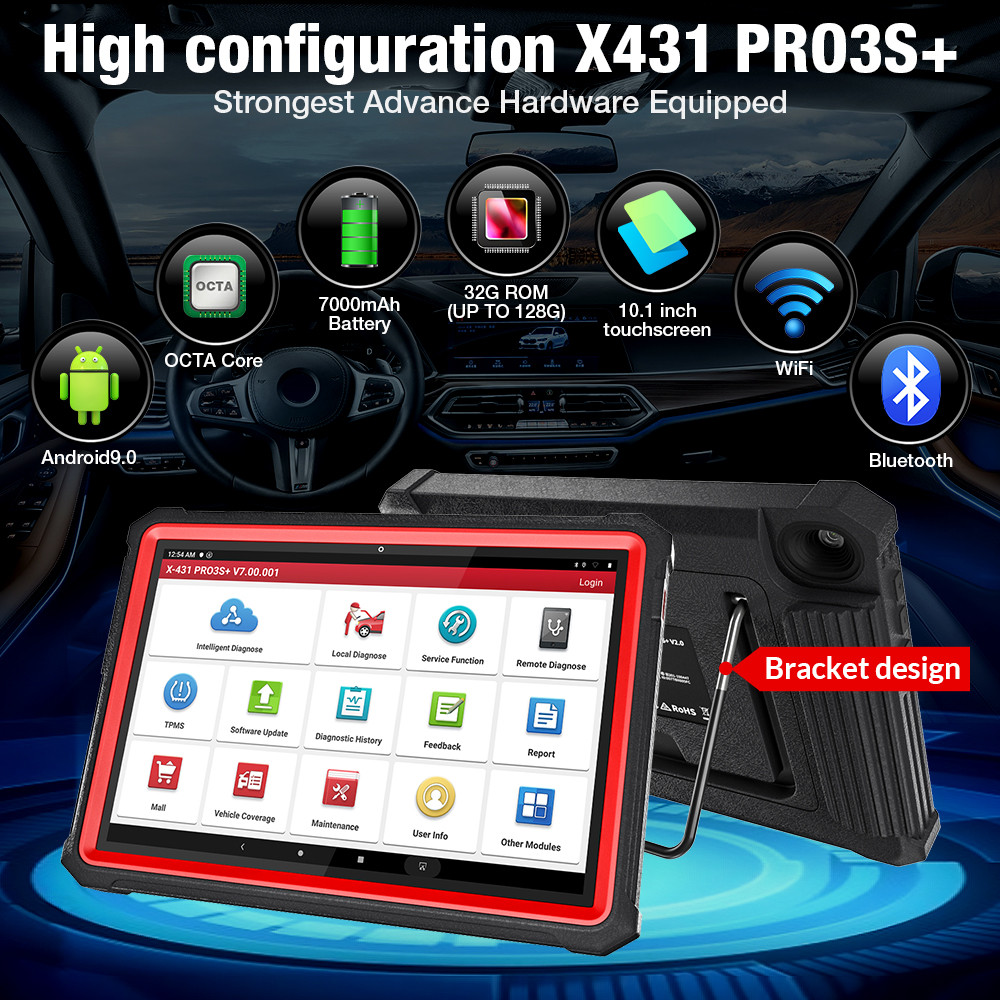 20% OFF LAUNCH X431 PRO3S+ PRO5 V + OBD2 Scanner Car Diagnostic Tool ECU Coding