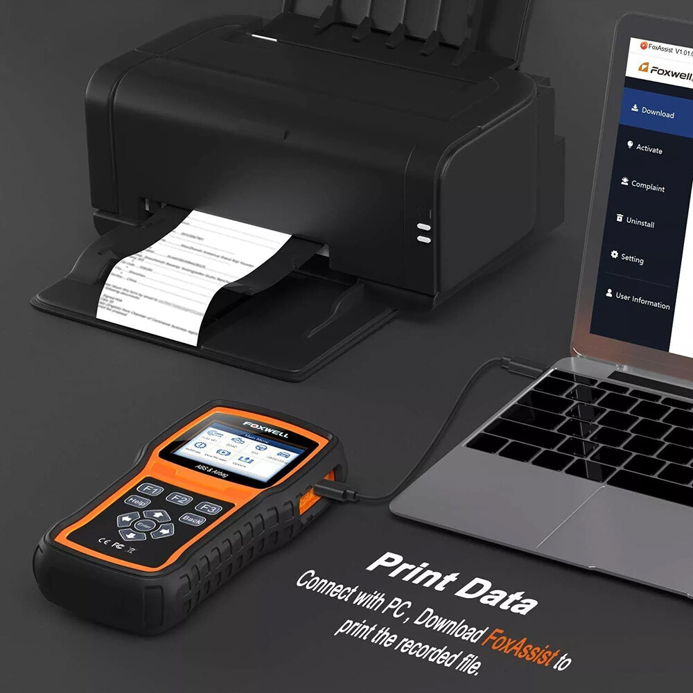 Bidirectional SRS ABS Bleeding Oil EPB SAS Calibration Scanner Diagnostic Tool