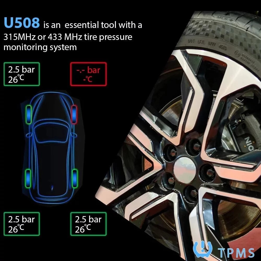 Universal TPMS Reset Tool Relearn Tool Car Auto Tire Pressure Sensor EL50448 CA