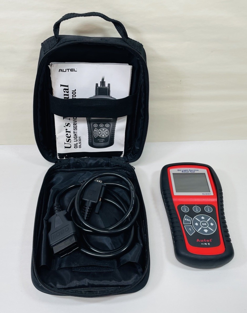 Autel OLS301 MaxiService Oil Light Service Reset Tool In Case With User Manual
