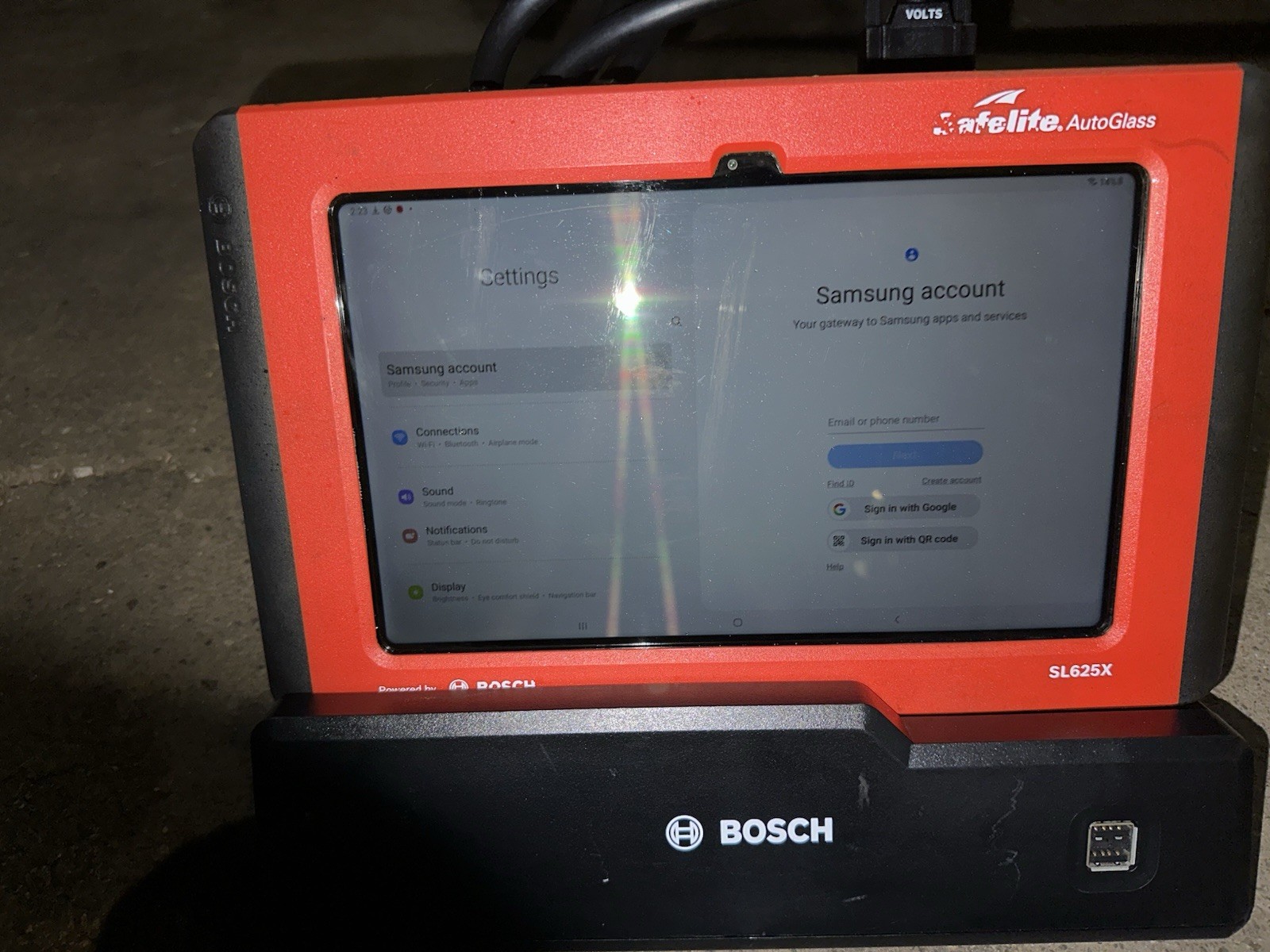 Bosch Sl625x Sadelite Auto Glass Scaneer