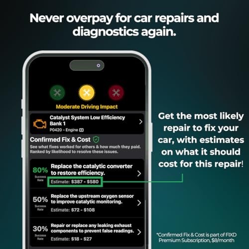 Bluetooth OBD2 Scanner for iPhone & Android – Diagnostic Tool for Car Repairs &