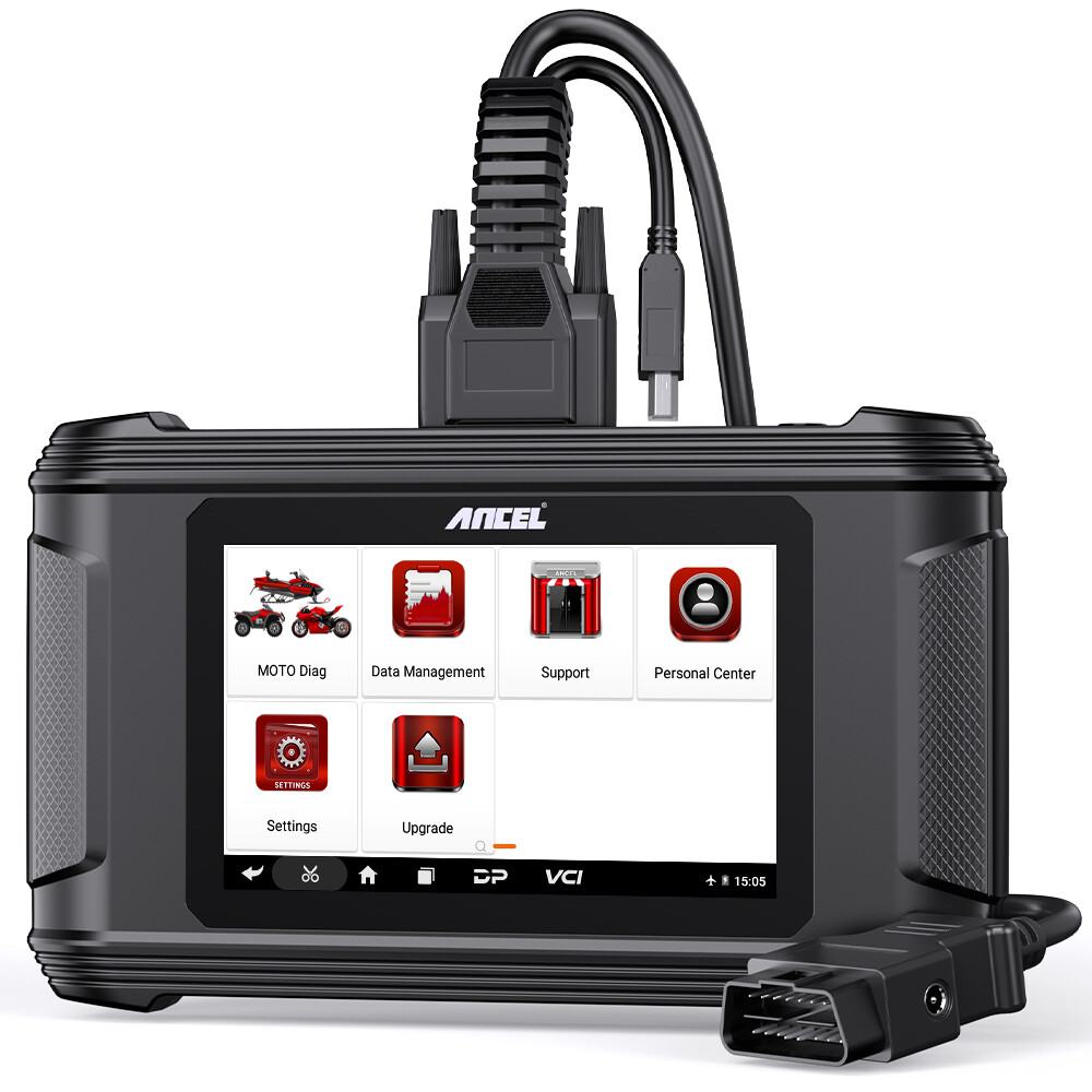 ANCEL MT510 All Systems Motorcycle Diagnostic Tool Fit For BMW OBD2 Scanner