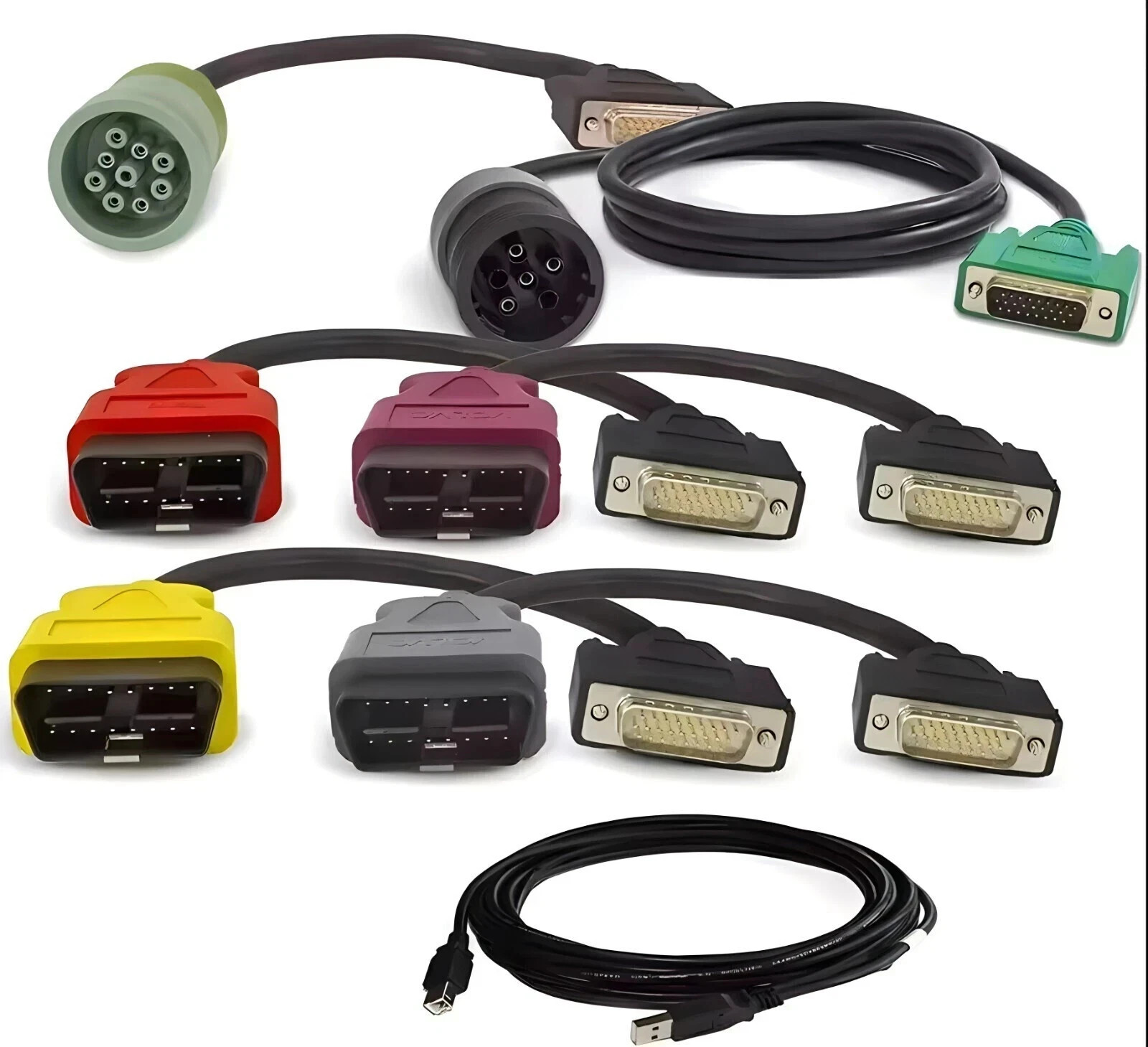 Latest JPRO DLA 2.0 2025 V2 Diesel Heavy Duty Truck Scanner Diagnostic tool