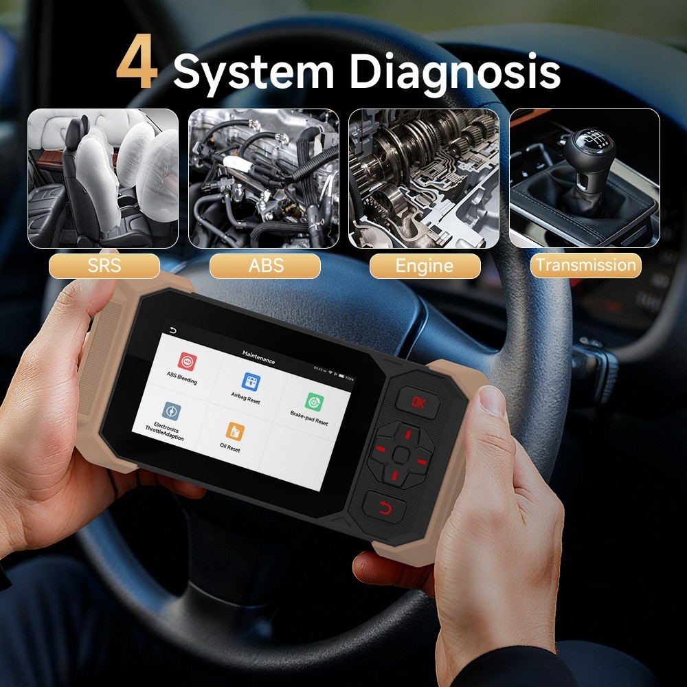 ThinkScan 641 Car Diagnostic Tool OBD2 Scanner Engine ABS SRS Transmission