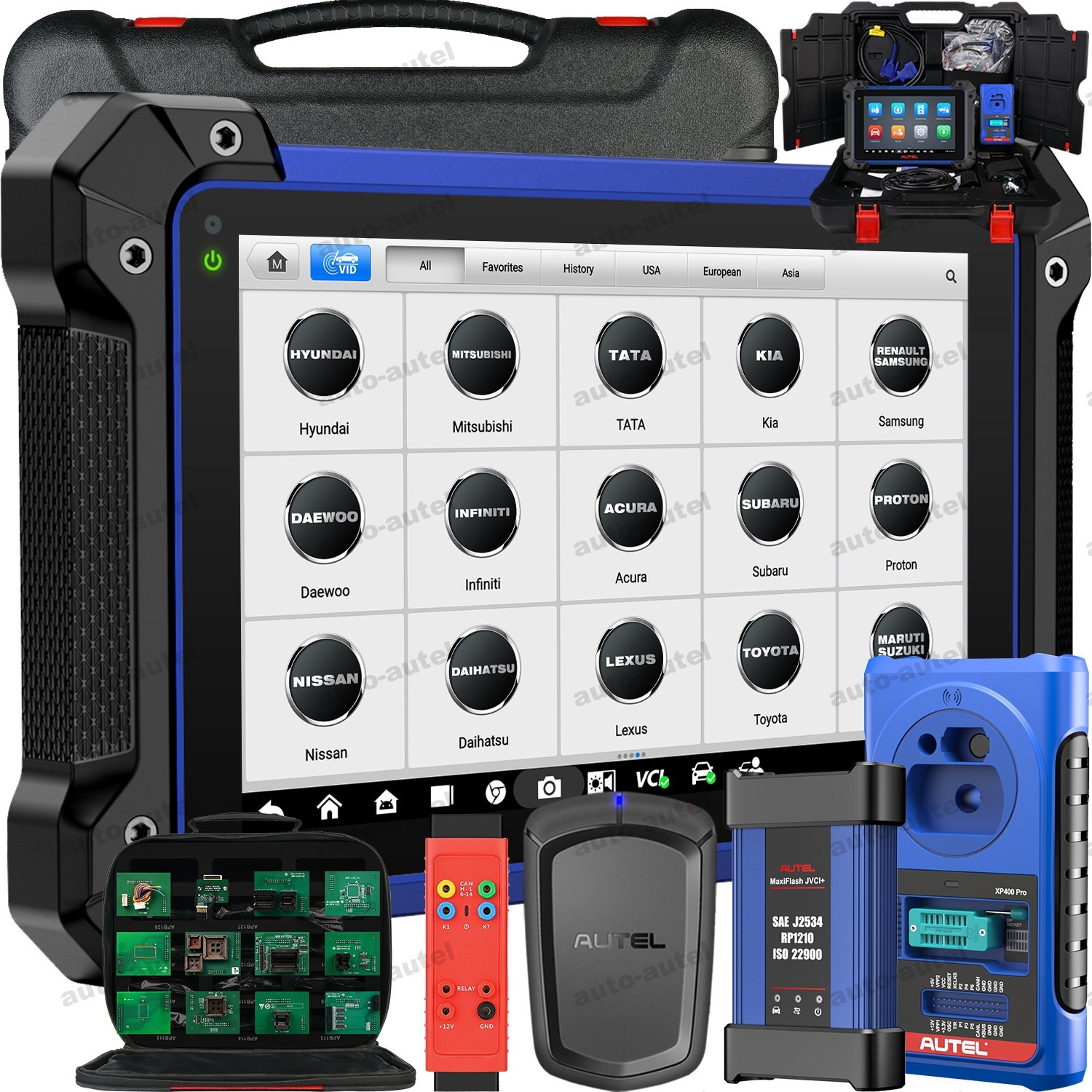 Autel MaxiIM IM608 PRO II Key Program ECU Coding, 40+ Service, 3000+ Active Test