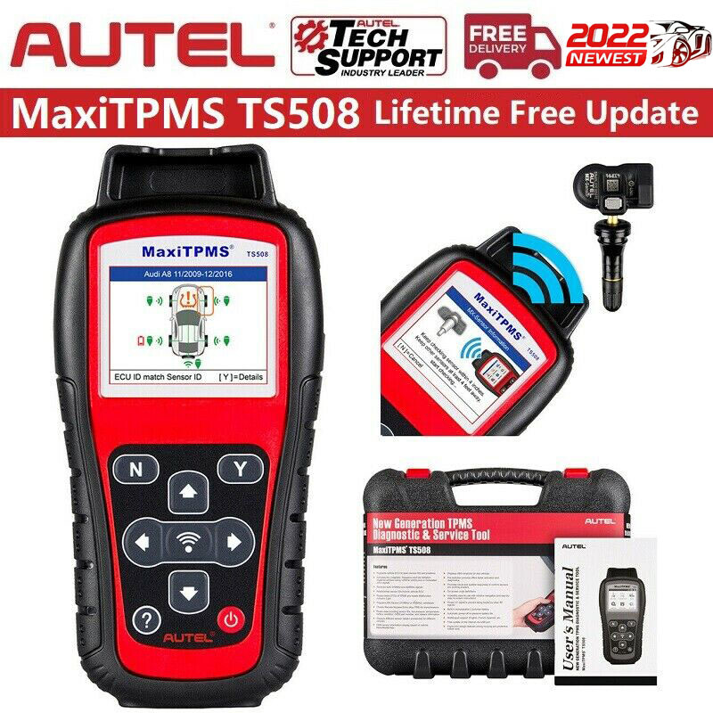 Autel MaxiTPMS TS508 /TS601 TPMS Diagnostic Tire Pressure Sensor Tool Scanner