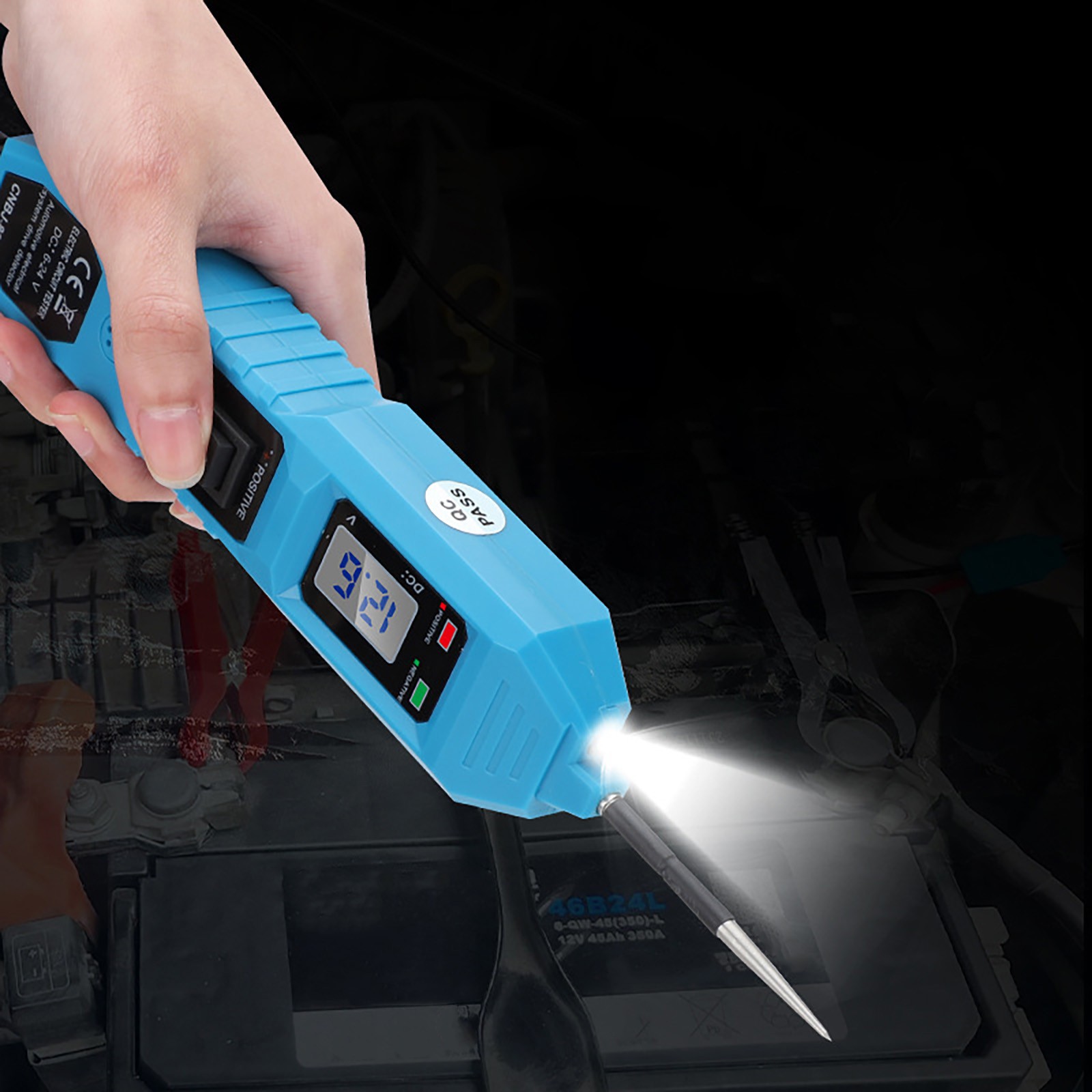 Digital Automotive Car Power Circuit Electrical Tester Probe Test Light 3.5-36V