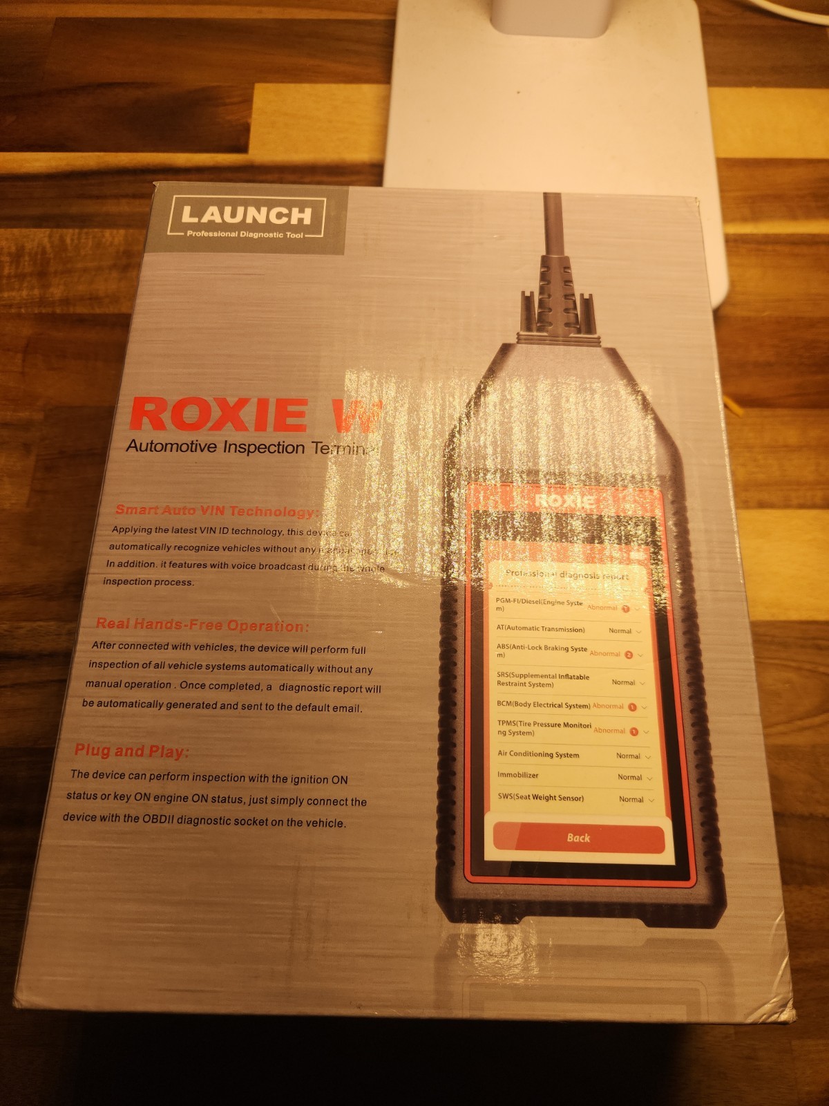LAUNCH Roxie W OBD2 Diagnostic Scanner Auto VIN Inspection Tool New Open Box
