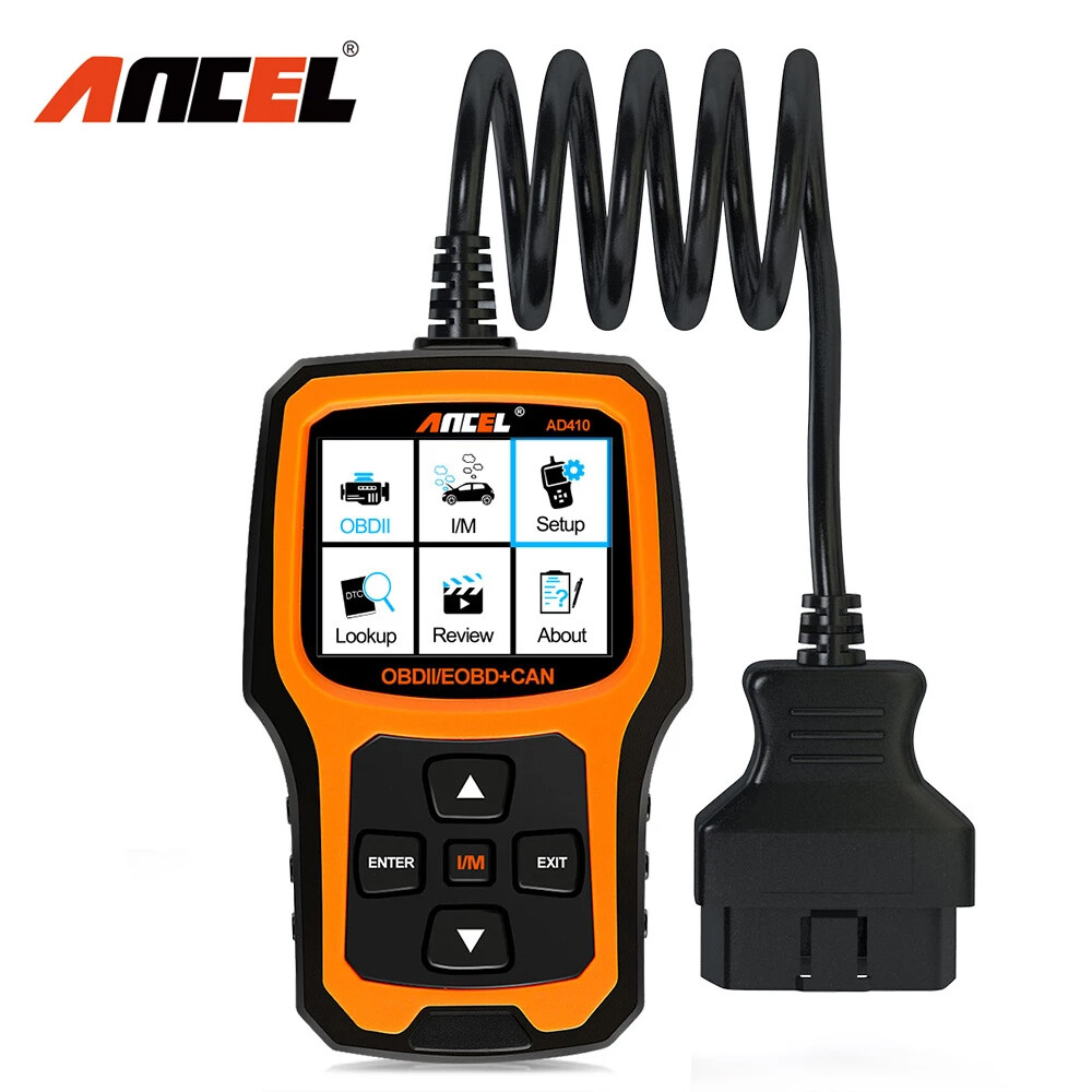 ANCEL AD410 OBD2 CAN Diagnostic Reset Tool Car Erase Fault Code Reader Scanner