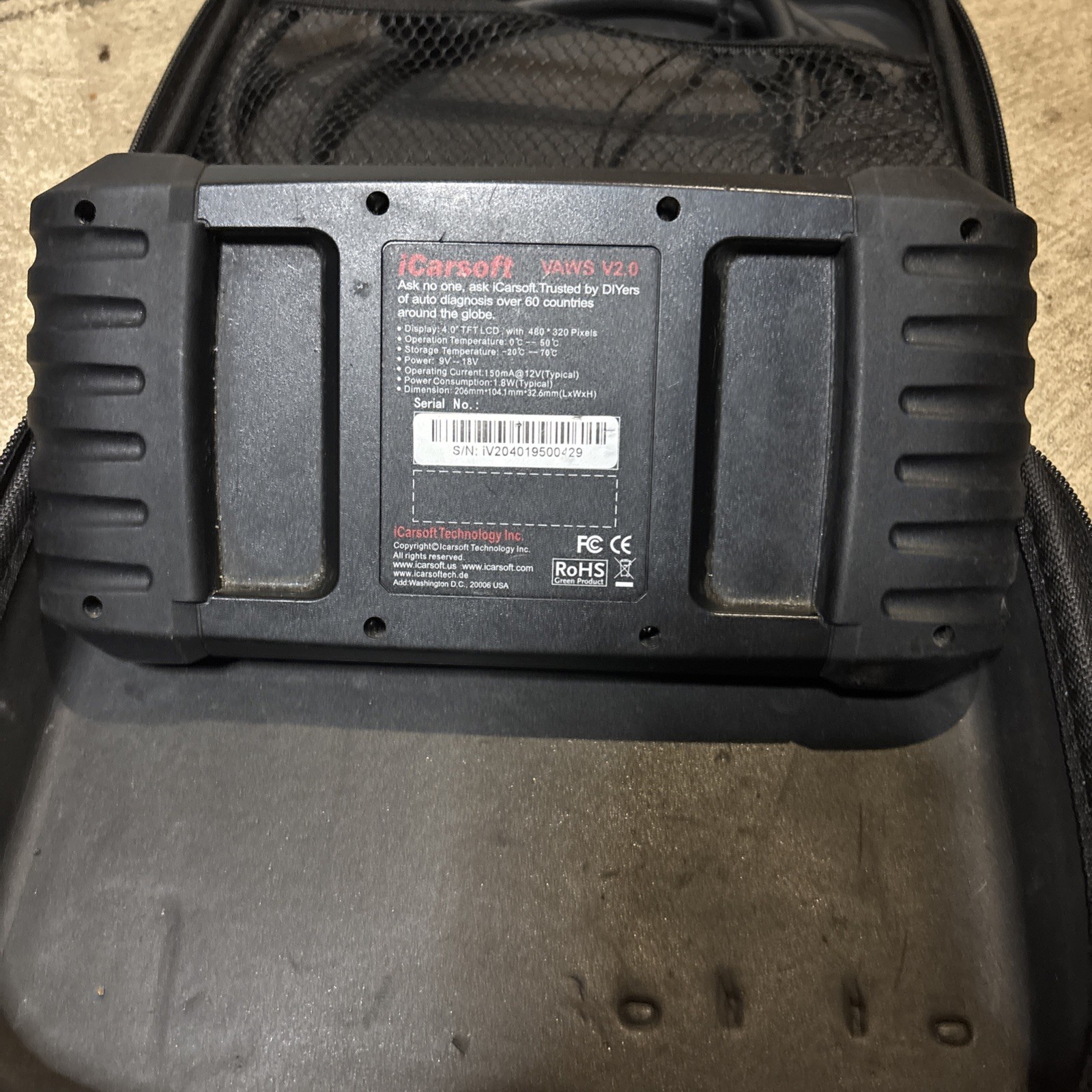 iCarsoft VAWS V2.0 – For Audi/VW/Seat/Skoda used good condition