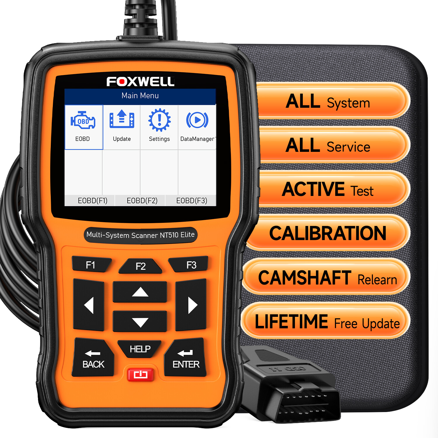 For Nissan Automotive OBDII Scanner All System Bidirectional Diagnostic Tool Oil