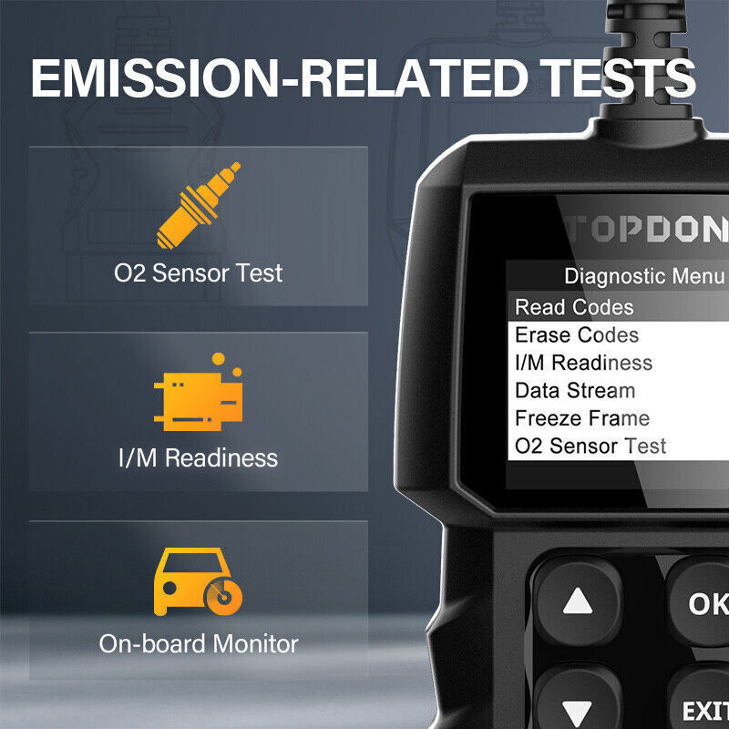 US OBD2 Scanner OBD Fault Code Reader Car Diagnostic Tool For Ford Mondeo Focus