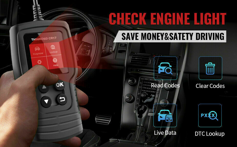 PLUG & PLAY OBD2 Scanner THINKCAR ThinkOBD CR17