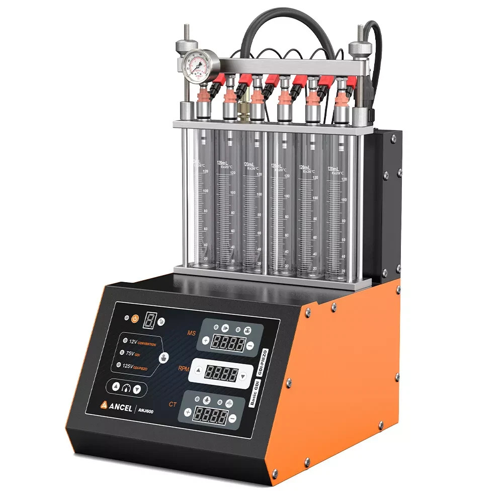 ANCEL ANJ600 Ultrasonic Fuel Injector Cleaner Tester GDI TSI Resistance Test