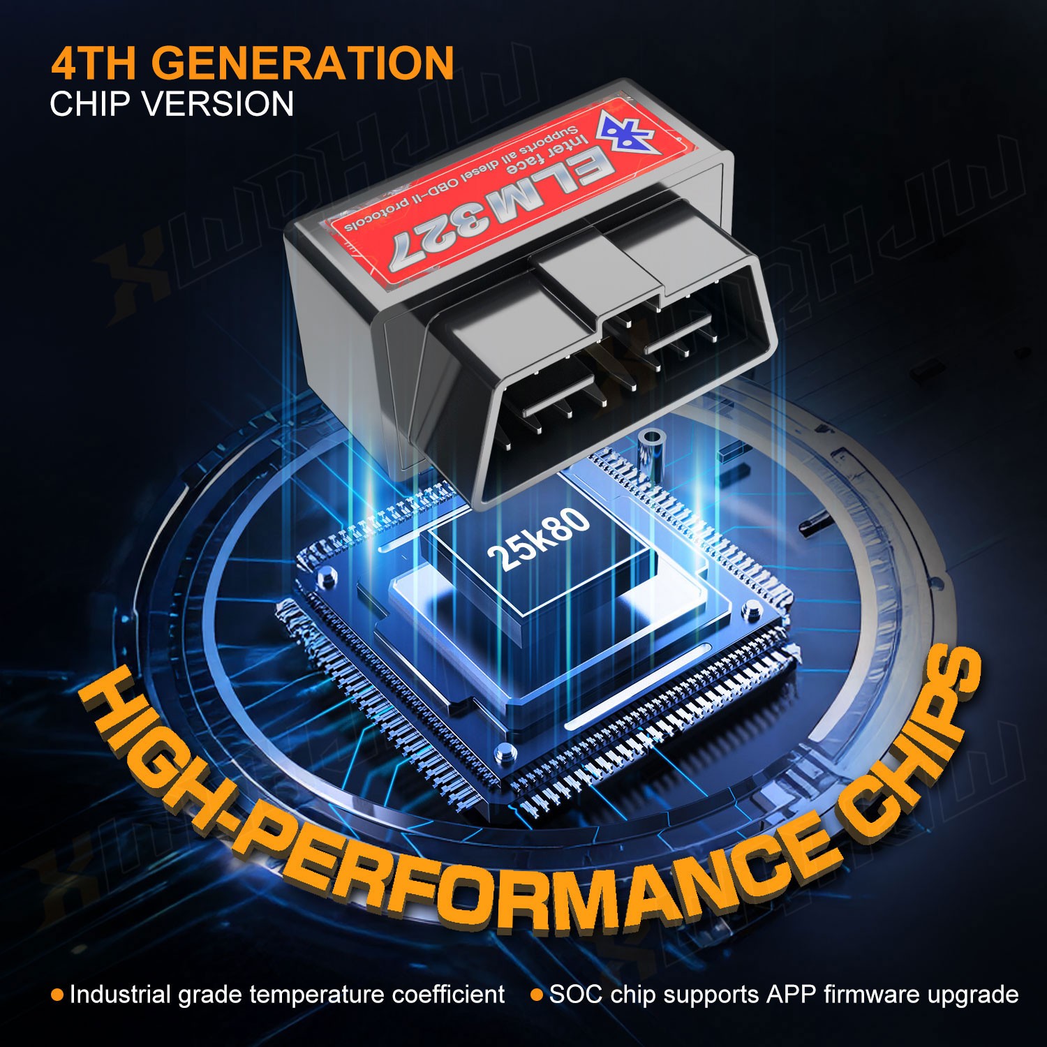 WIFI / Bluetooth OBD2 OBDII Car Diagnostic Scanner Auto Fault Code Reader ELM327