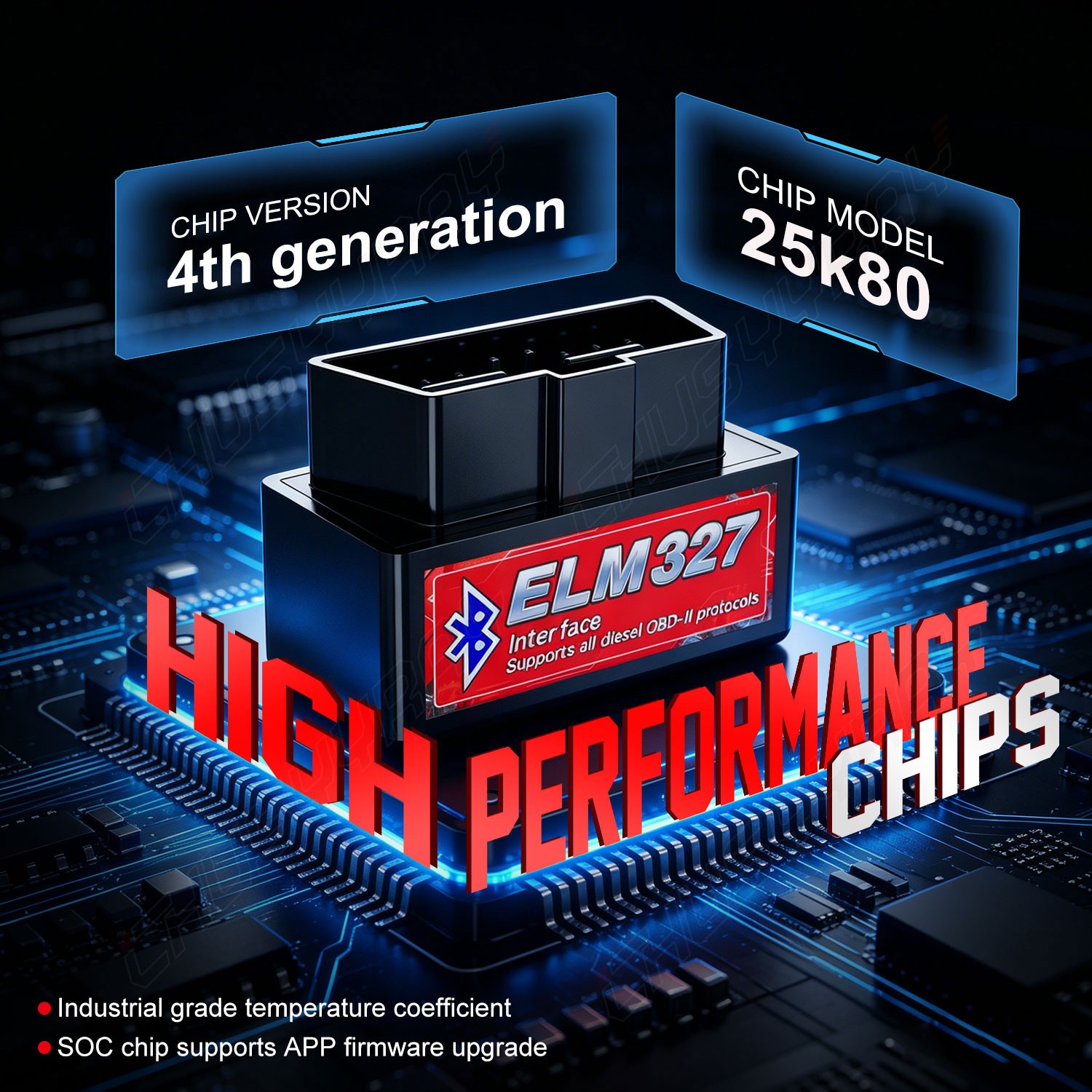 ELM327 Bluetooth OBD2 Car Detection Scanner Code Reader Tool For Android Radio