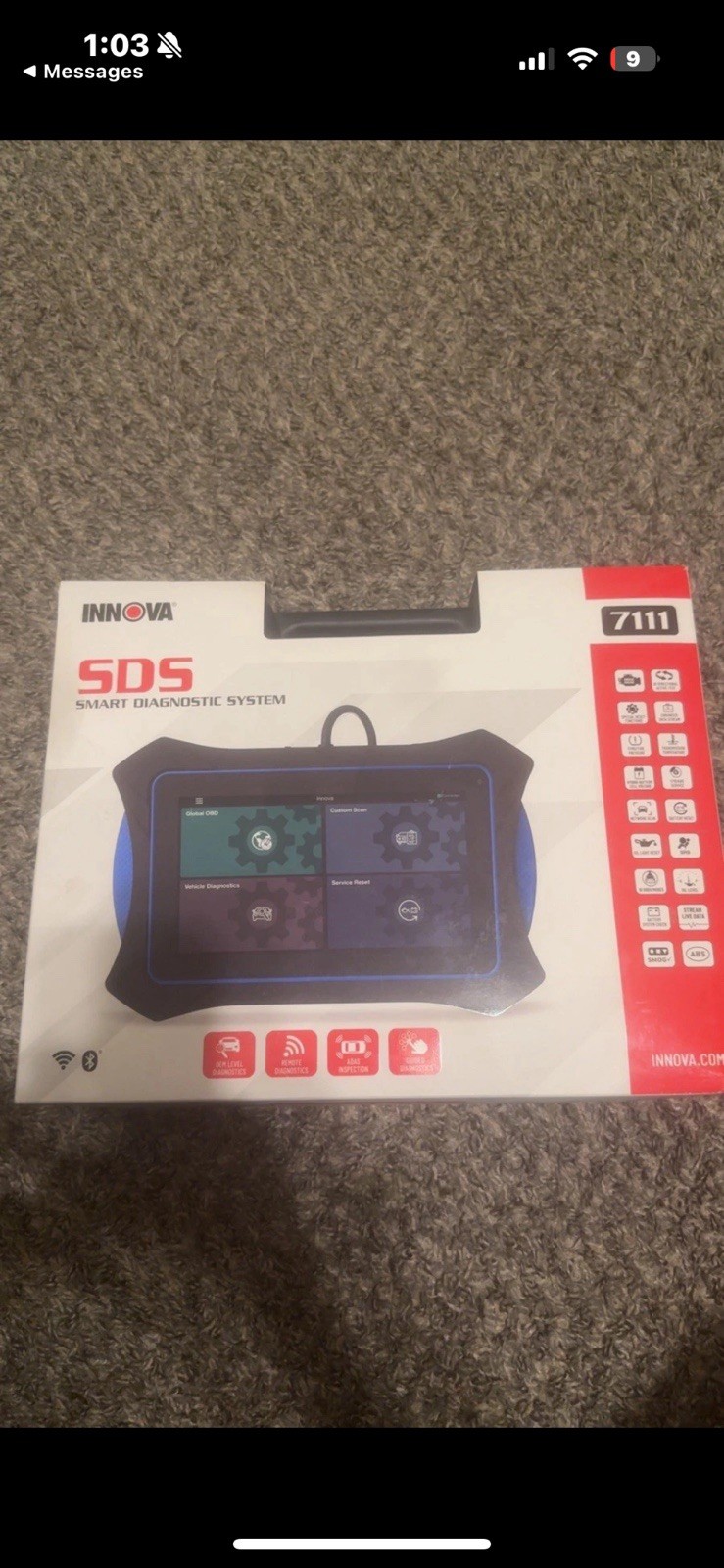 Innova 7111 SDS-Pro OBD2Diagnostic Scanner Tablet 7