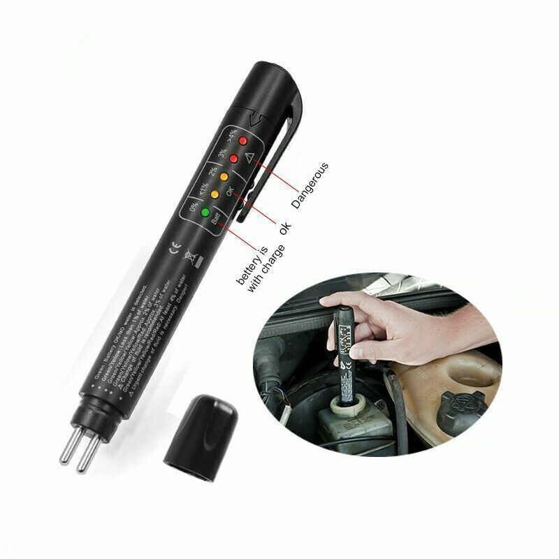 Portable Auto Oil Moisture Brake Fluid Test Pen Car Testing Tool For DOT3 DOT4