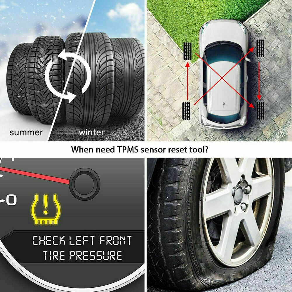 TPMS Universal Reset diagnostic tool Tire Pressure Monitor Sensor OEC-T EL-50448