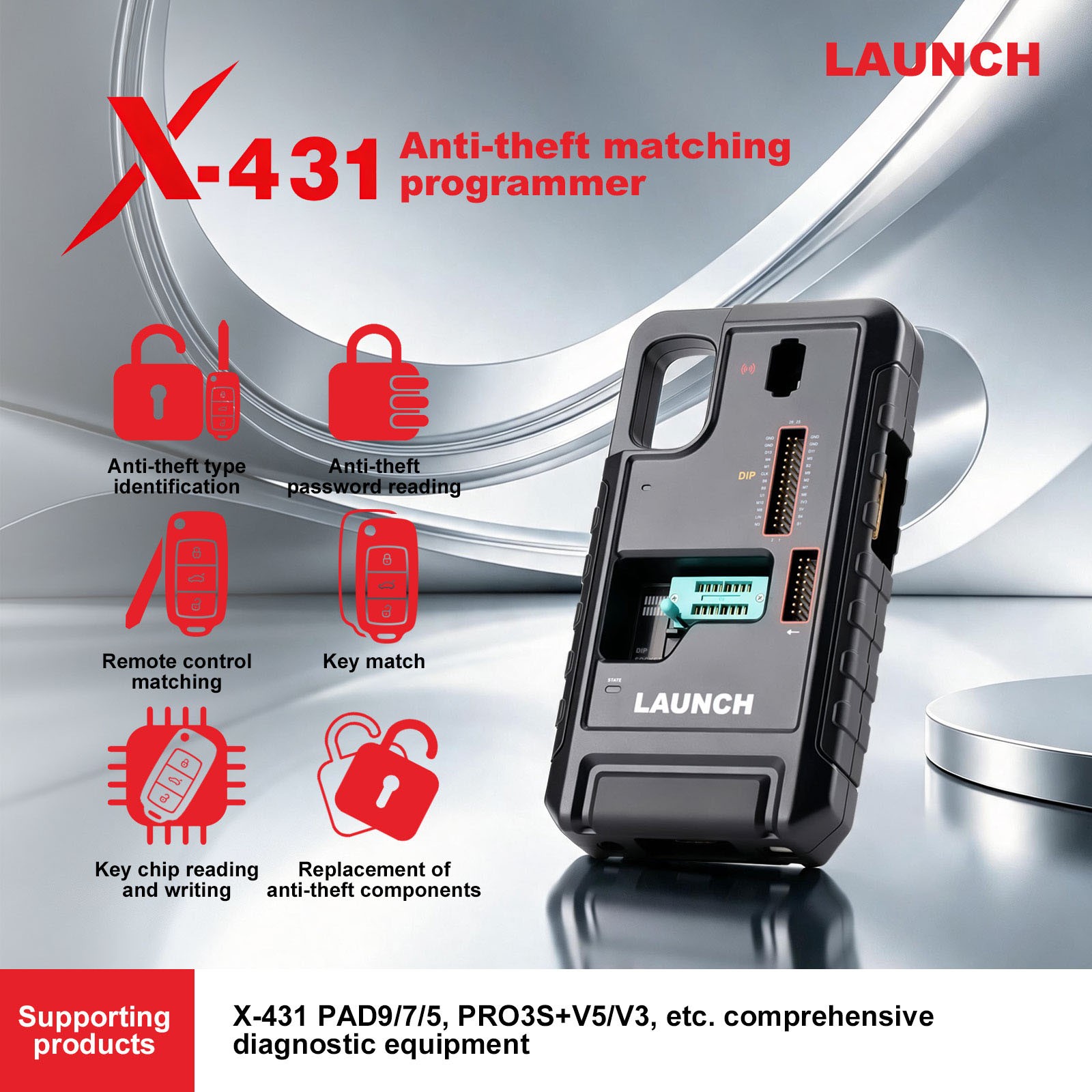LAUNCH X-431 G5 PROG5 IMMO Progarmmer for European Vehicles For Key Matching
