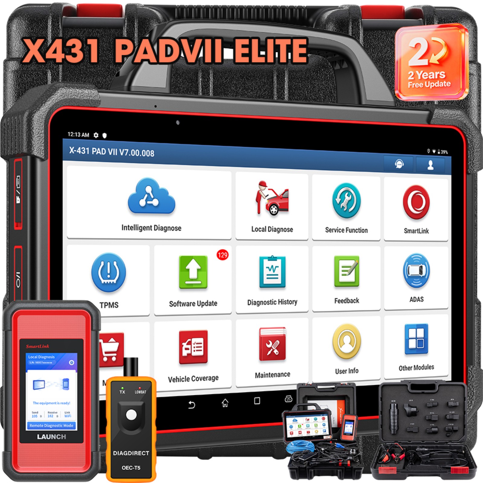 2026 LAUNCH X431 PAD VII ELITE PAD 7 PRO Diagnostic Scan Key Programming Coding