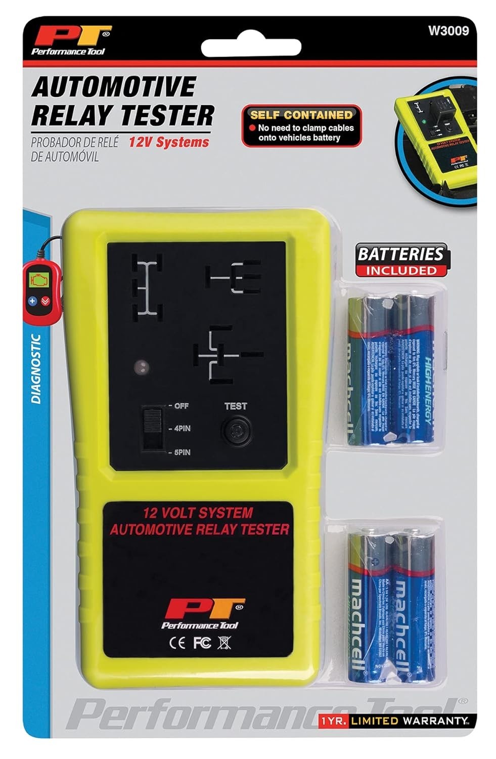 Cordless Automotive Relay Tester