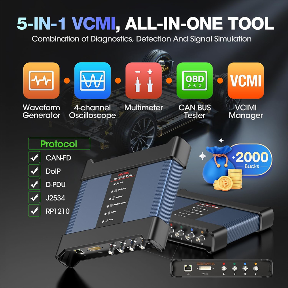 Autel MaxiSys Ultra EV Intelligent Diagnostic for Electric Car Up of Ultra VCMI