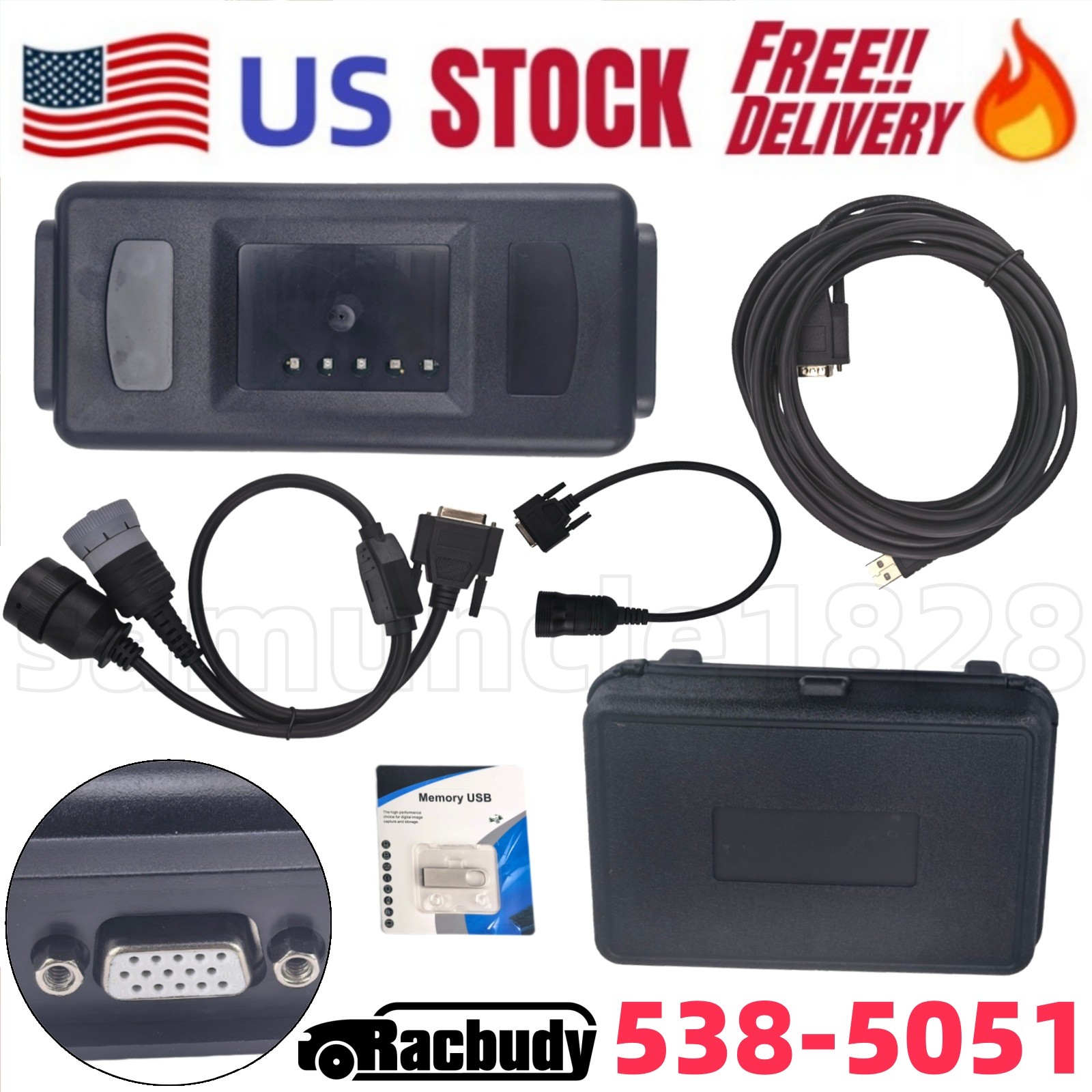 New ET4 ETIV Communication Adapter Kit 3 Tool For CAT Heavy Equipment # 478-0235