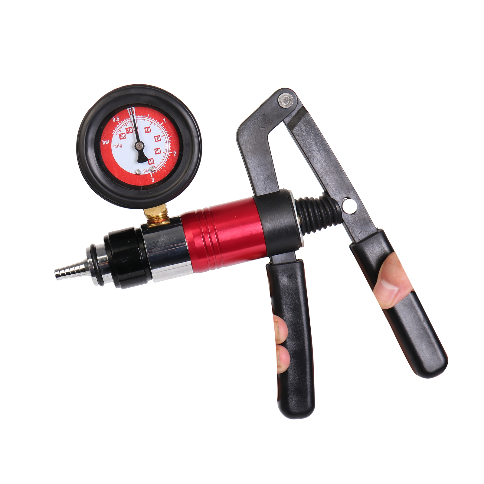 DIY Hand Held Vacuum Pressure Pump Tester Tools Kit For Vehicles Brake Bleeding