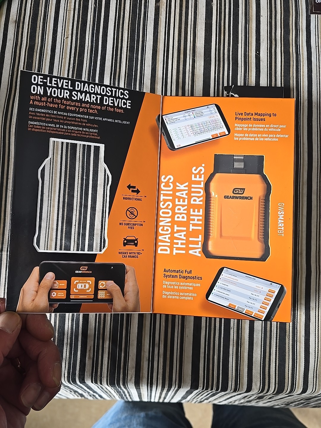 GearWrench Professional Bidirectional Diagnostic Tool – GWSMARTBT =BRAND NEW=