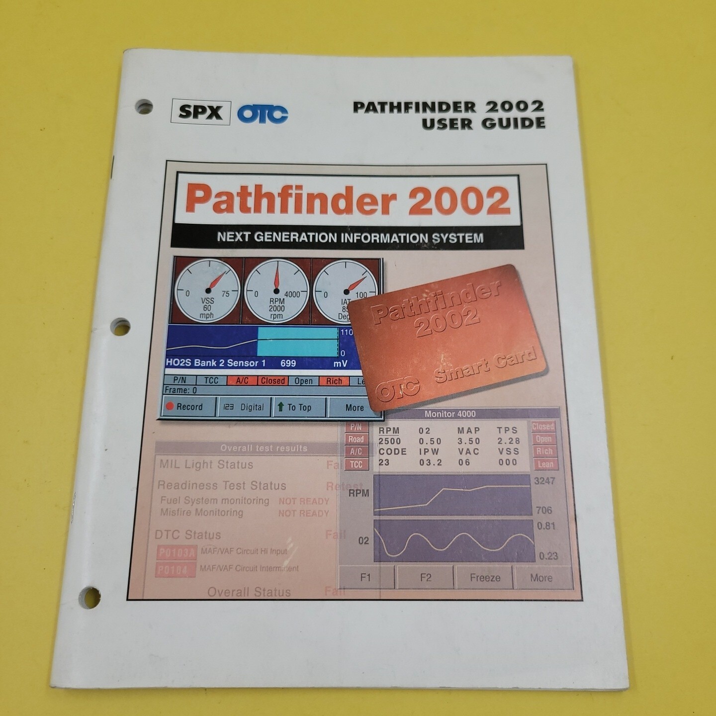 SPX OTC NGIS Pathfinder 2002 User Guide 517365 Diagnosis Scan Tool Manual