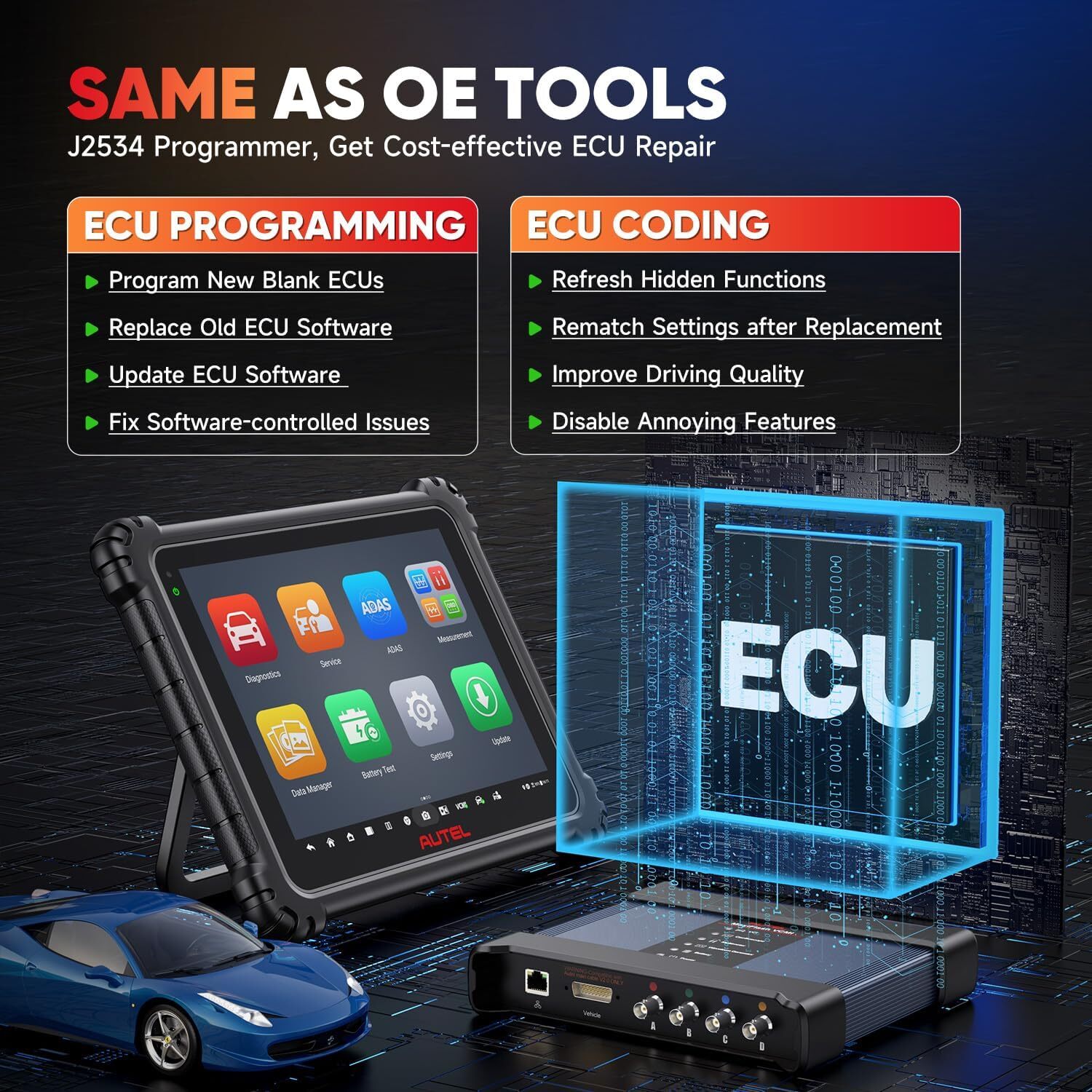 2025 Autel MaxiSys Ultra MS ULTRA Diagnostic Scan 5-in-1 VCMI PROGRAMMING Tool