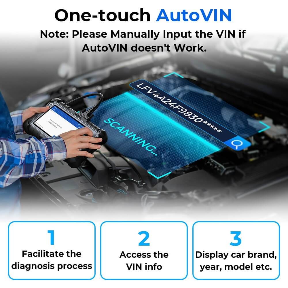 Topdon AD500 OBD2 Scanner ABS SRS Code Reader Check Engine Car Diagnostic Tool