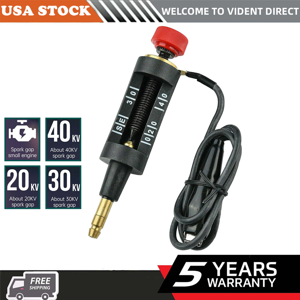 Spark Plug Tester Auto Ignition System Coil Engine In Line Diagnostic Test Tool