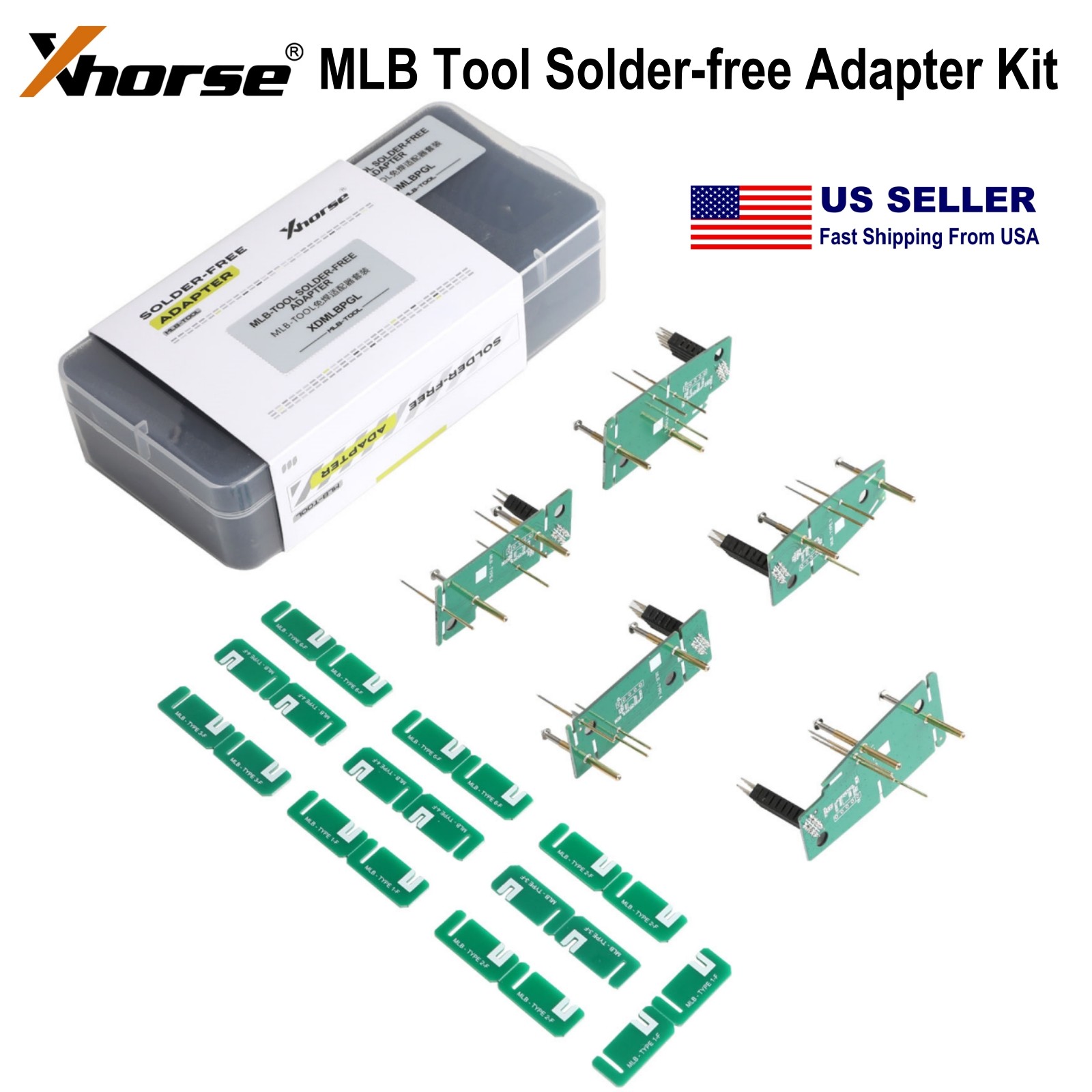 XHORSE XDMLBPGL MLB Tool Solder-free Adapter Kit Support Add Keys for MLB Models