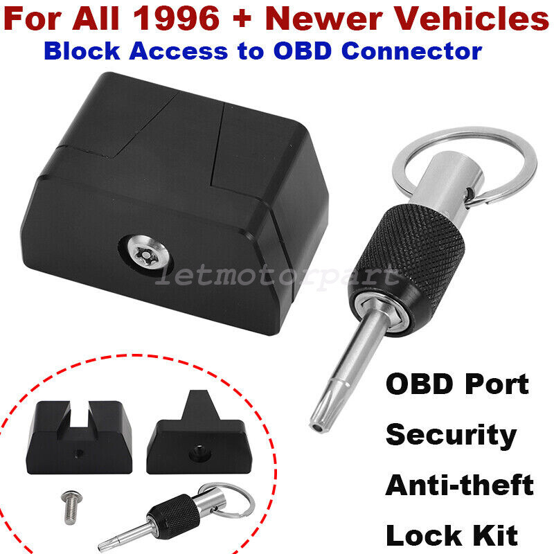 OBD Port Security Anti-theft Lock OBD 2 OBD II – Block Access to OBD Connector