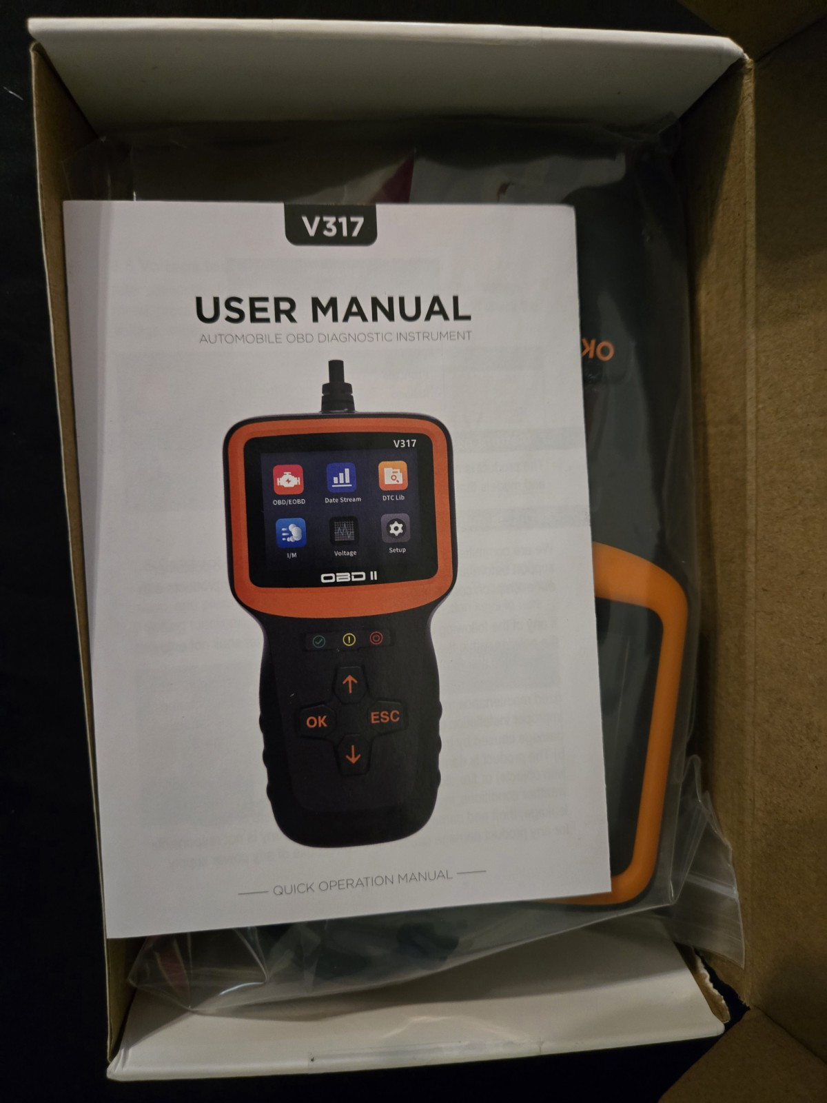 2023 version v317 obd2 scanner automotive professional tool diagnostic Vehicle