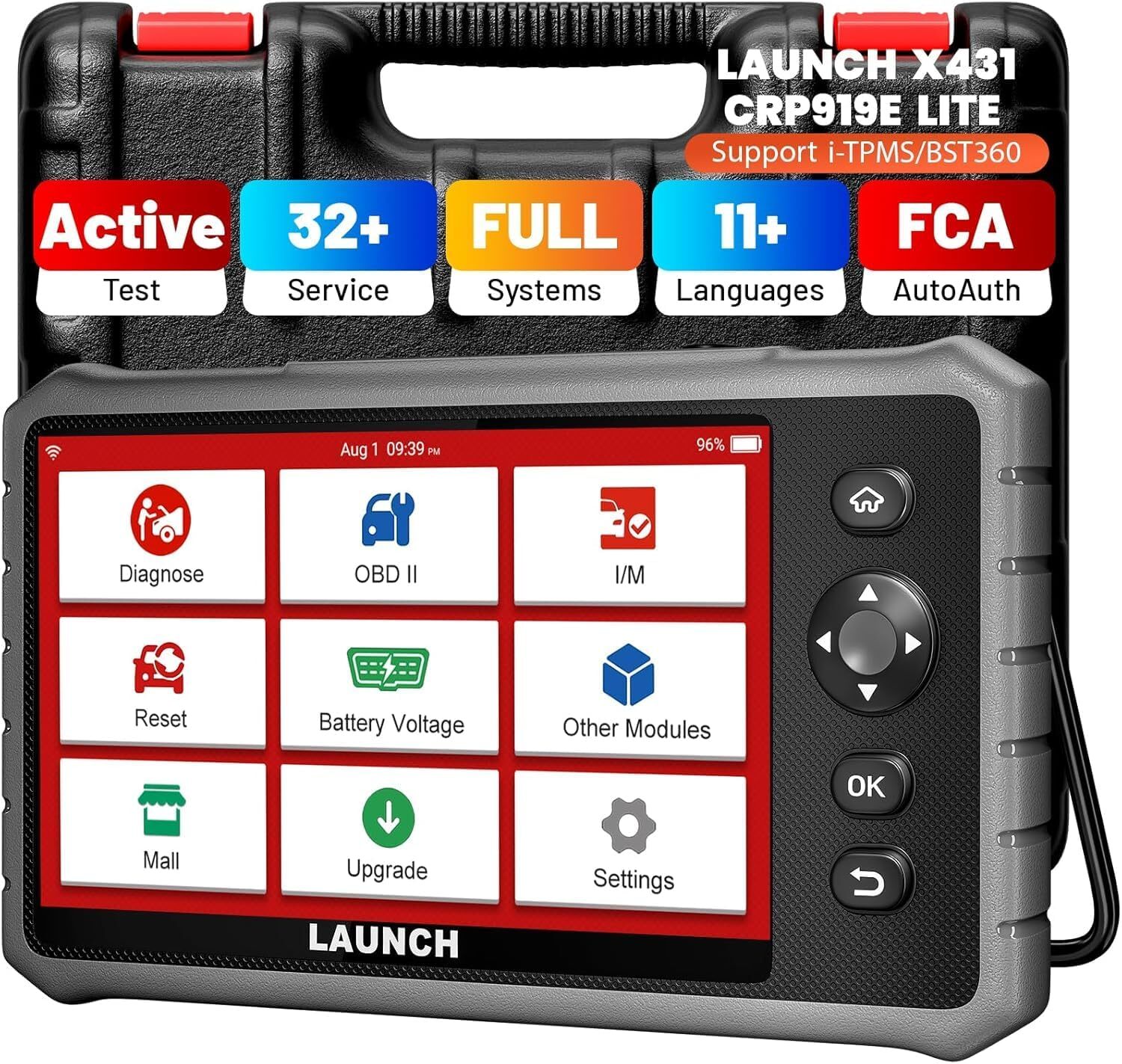 2025 LAUNCH X431 CRP919E Lite All System Car Diagnostic Scanner Tool DPF SRS