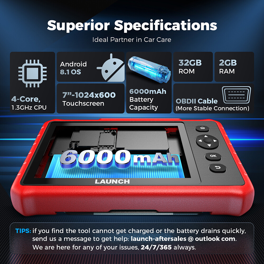LAUNCH X431 CRP919X Lite Bidirectional OBDII Scanner Car Diagnostic Scan Tool