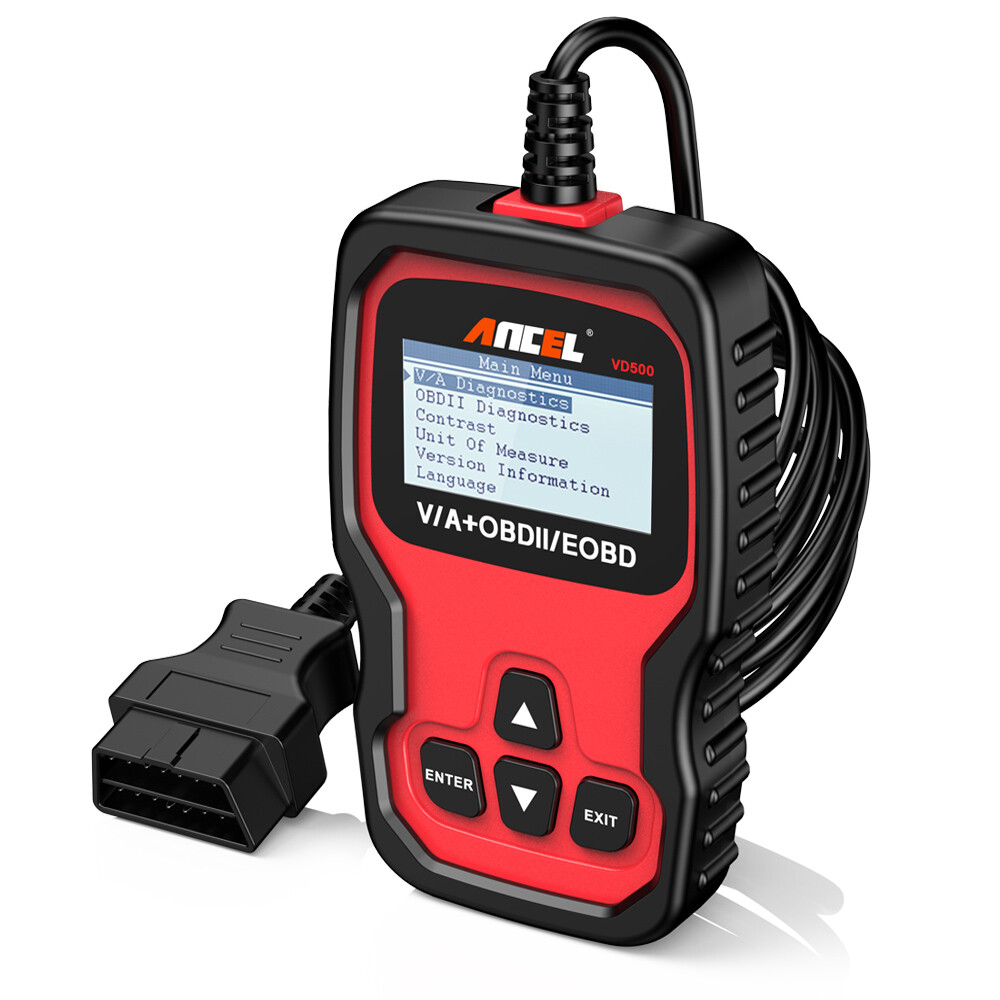 ANCEL VD500 OBD2 Scanner Code Reader Engine ABS EPB IMMO All Systems Diagnostic