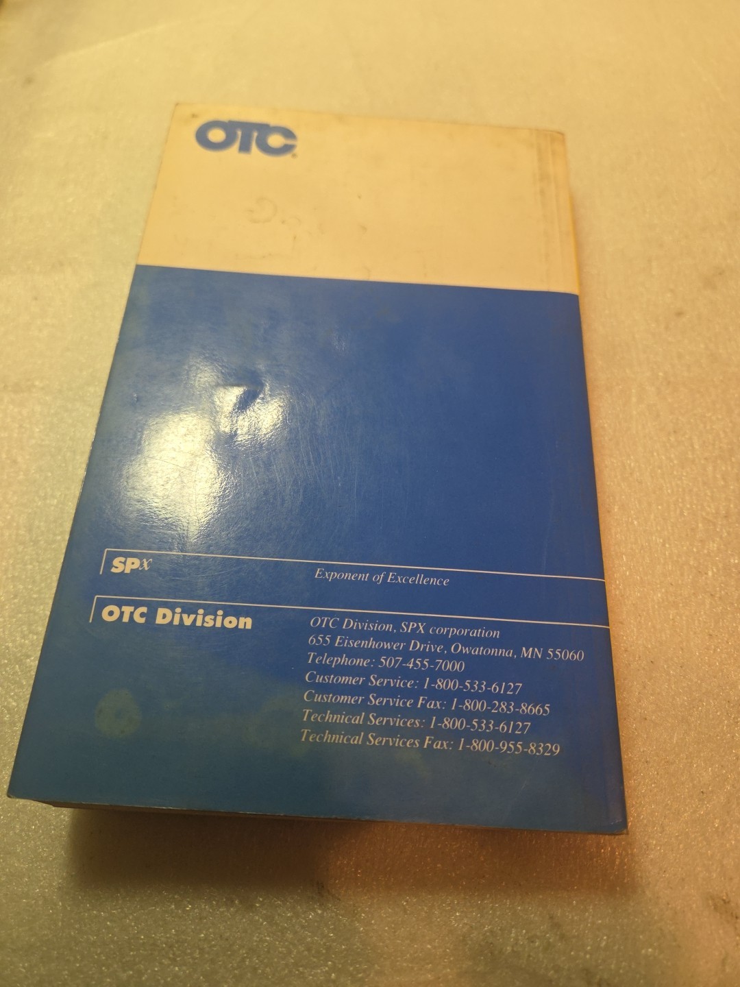 SPX OTC Domestic Pathfinder II 1979-1993 User’s Manual 103755 Scan Tool Guide