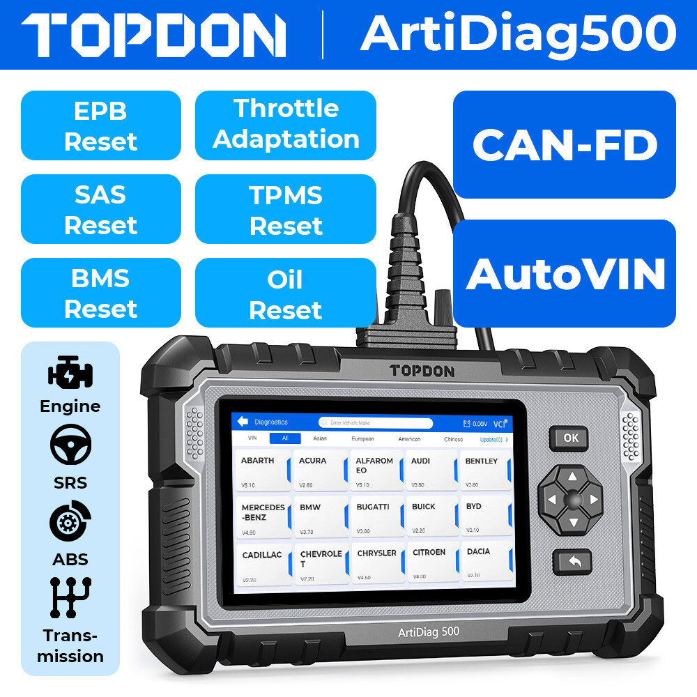 Professional-grade Car Diagnostic Tool Suitable for Personal and Commercial Use