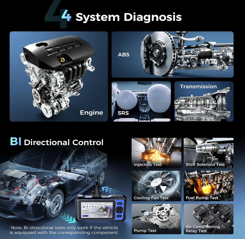 MUCAR 632 AI Biderectional Scan Diagnostic Tool MSRP $290